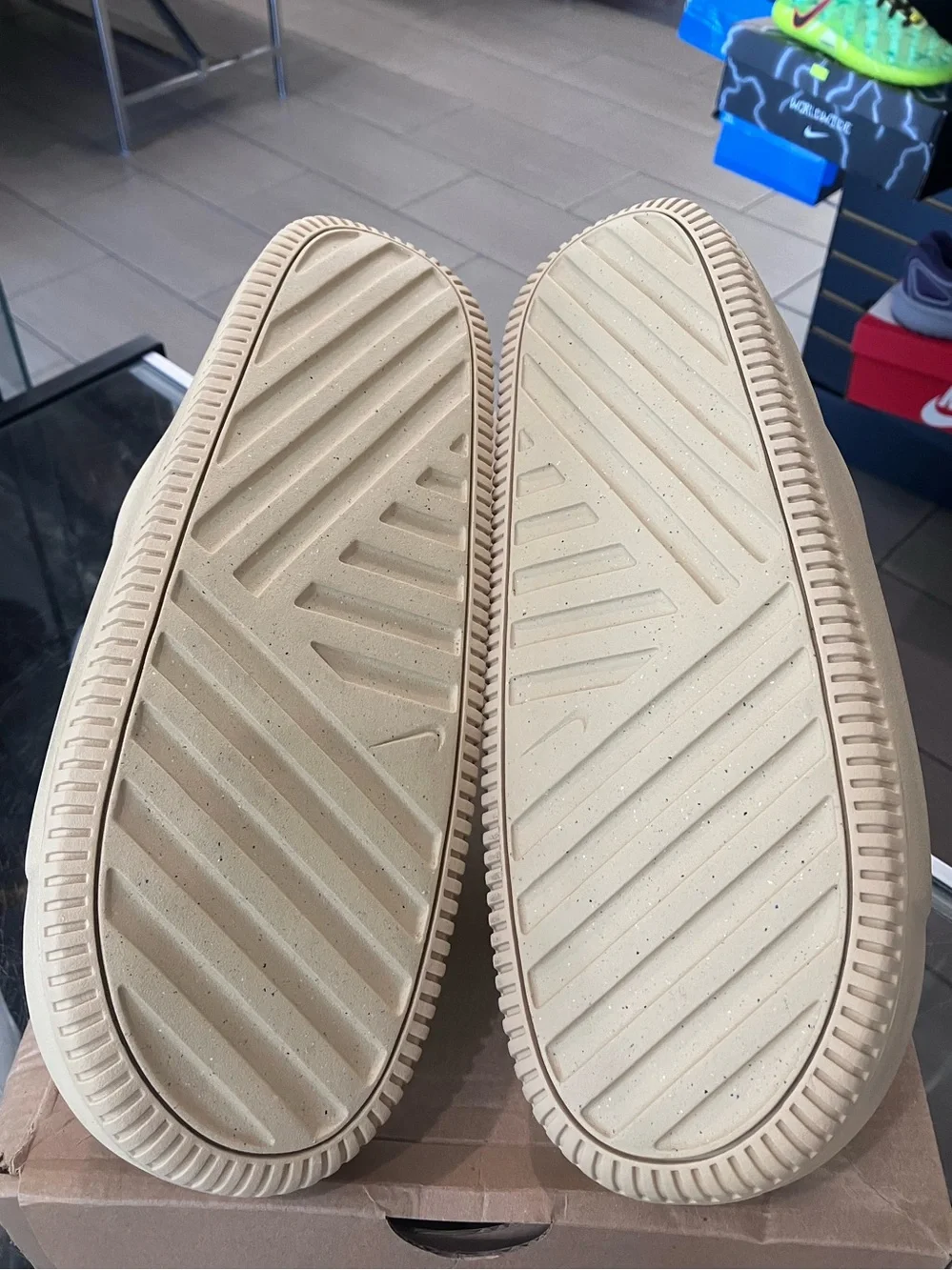 Nike Calm Slide Sesame Size 11